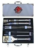 Iowa State Cyclones 8 Piece Barbeque Tool Set w/ Case