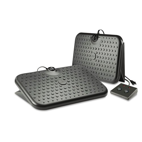 McGill - Deluxe Personal Warmer/Footrest, 100 W, 18-1/4w x 3-7/8d x 13h, Black