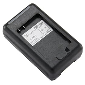 STK's Nokia BL-5C Battery Charger - (AC/USB Travel Charger) For Nokia 2600, 2112, E60, 1600, 252, N-Gage, 1100, 1200, 6670, 3600, 1112, Ngage, 1650, 2355, 1260, 2300, 1221, 3100, 3200, 3310, 1110, 3560, 5100, 5160, 1116, 2255, 282, 3210, 6061, 1208, 1508, E70, 3300, 3650, 5130, 6200, 6600, 7600, n70