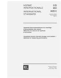 IEC 60531 Ed. 2.0 b:1999, Household electric thermal storage room heaters - Methods for measuring performance
