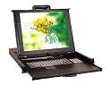 iStarUSA WL-21708 1U Rackmount 17 inch TFT LCD Keyboard Drawer with c