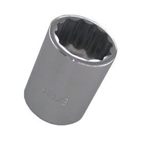 Fuller Tool 507-6436B Pro 3/4-Inch Drive 12-Point Standard 1-1/8-Inch Socket