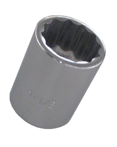 Fuller Tool 507-6436B Pro 3/4-Inch Drive 12-Point Standard 1-1/8-Inch Socket