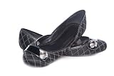 Classified Women's DEBBIE Satin Quilted Ballet Flats