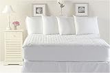 Sunbeam King Dynasty Comfort White Heated Electric Mattress Pad