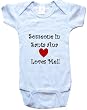 SOMEONE IN SANTA ANA LOVES ME - SANTA ANA BABY - City Series - White, Blue or Pink Onesie / Baby T-shirt