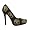 Iron Fist Heels Platform Gold Star Court Shoes Size 3