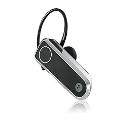Motorola H620 Universal Bluetooth Headset with Wall Charge - Retail Packaging - Black
