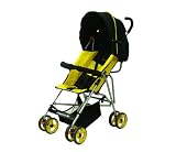Dream On Me Single Stroller with large Canopy, Yellow