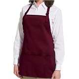 Medium Length Apron with Pouch Pockets by Port Authority