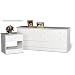 Casual 6 Drawer Dresser In White Finish By Prepac Furniture