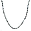 Necklace With Genuine 4.5-5.0mm Freshwater Pearls Made of Yellow Gold. Total item weight 13.50g Length 16.5in