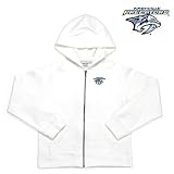 Nashville Predators NHL Girls Lucky Full Zip Hooded Jacket (White)