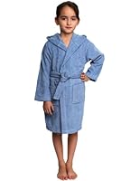TowelSelections Turkish Cotton Hooded Kids Terry Bathrobe Made in Turkey