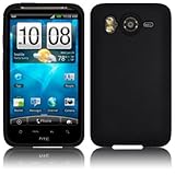 HTC INSPIRE 4G SILICONE SKIN CASE - BLACK