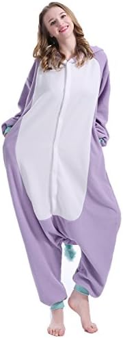 Qunvian Pajamas Homewear OnePiece Cosplay Costume Lounge Wear Halloween Unicorn