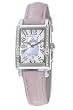 Gevril Women's 8248RE Super Mini Quartz Pink Mother of Pearl Diamond Watch