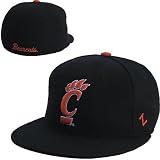 Zephyr Cincinnati Bearcats Slider Fitted Hat 7 3/4