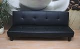 3-Sitzer 3er Schlafsofa Sofa Couch M9570 ~ schwarz style= 3-Sitzer 3er Schlafsofa Sofa Couch M9570 ~ schwarz
