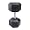 Cap Barbell Rubber Coated Hex Dumbbell with Contoured Chrome Handle (100-Pound)
