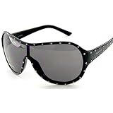 New Valentino Sunglasses 5438/S 5438S D28M8 Gray Lens & Black Frame Size:99-1-125