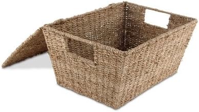 Rect Seagrass Hamper- LG 12-18 Items