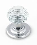 Amerock E5247CS2 Crystal Knob, Cabinet, Crystal/Polished Chrome