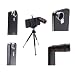 AGPtek� 4 in 1 Camera Lens Kit for Apple iPhone 4 (8X Black Telephoto Lens, Fish Eye Lens, Wide Angle + Micro Lens) Plus Tripod and Hard Case