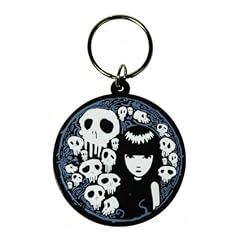 Emily The Strange - Skulls - Gummi Schl�sselanh�nger - Gr�sse ca. 5cm