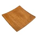Wooden Pillar Plate with Natural Finish