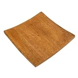 Wooden Pillar Plate with Natural Finish