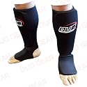 LARGE BLACK Muay Thai Kickboxing Karate Shin & Instep