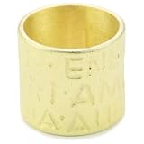 <b>SHEILA FAJL 18k Gold-Plated Ring, Size 7</b>