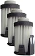 Eureka DCF-10/DCF-14 Vacuum Cleaner Upright Dust Cup Filter, Gray (Pack of 3)