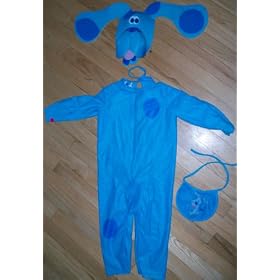 Nick Jr, Blues Clues, 3pc, Haloween dress up Kids Costume, Size 2-4 by 