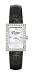 San Diego Padres Ladies Allure Watch Black Leather Strap