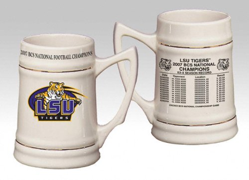Buy LSU Tigers 2007 BCS National Champions 24 oz. Ceramic Mug by Hunter Manufacturers