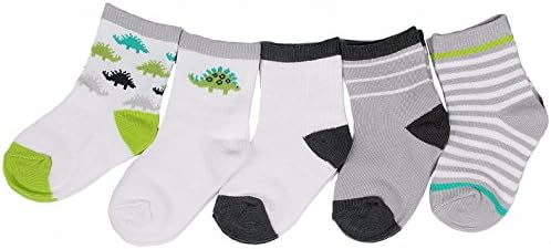Newborn Toddle Baby Boy Sock With Animals Stripes Gift Set 0-12 Months