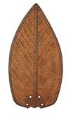 Tommy Bahama TB565ASW Wicker Indoor/Outdoor Blades for 52-Inch Blade Span, Antique Stained, Set of 5