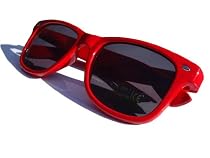 Wayfarer Sunglasses with Spring Hinges and UV Lens Mens & Womens 80s Celebrity Fashion