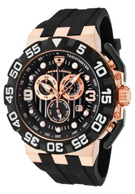 Mens Challenger Chronograph Black Black Silicone