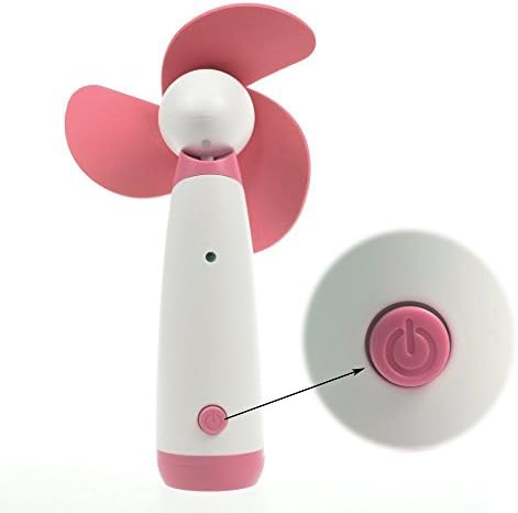 Portable Handheld Mini Cooling Cool Fan Super Mute Battery Operated