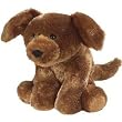 Plush Chocolate Labrador Fuzzy Fella 11"