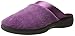 ISOTONER Women's Micro Terry PillowStep Satin Cuff Clog