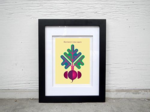 Hand-signed Beetroot Modern Art Print by Christopher Dina
