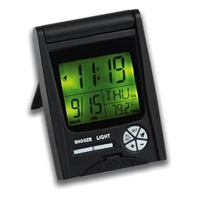 Lewis N. Clark Multi Function LED Alarm Clock