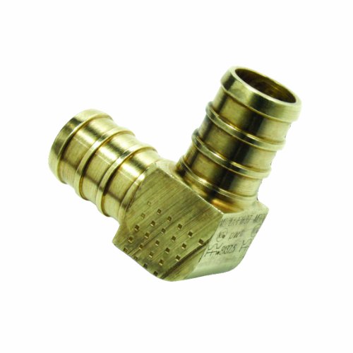Watts LFWP19B-1212PB 3/4-Inch Barb by Barb Lead Free Brass PEX Elbow, 10-Pack