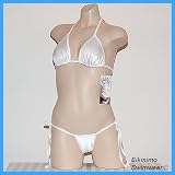 SEXY BRAZILIAN THONG BIKINI (Sultry White Nights) C/D Cup
