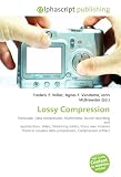 Lossy Compression: Transcode, Data compression, Multimedia, Sound recording and reproduction, Video, Streaming media, Voice over Internet Protocol Lossless data compression, Compression artifact
