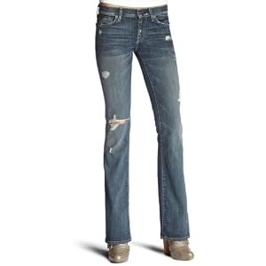 7 For All Mankind Ladies Boot Cut Jean in Vintage California by Ladies' Low Rise Jeans